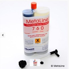 MetaLine 760, 1,05 kg - pružný, otěru odolný tmel